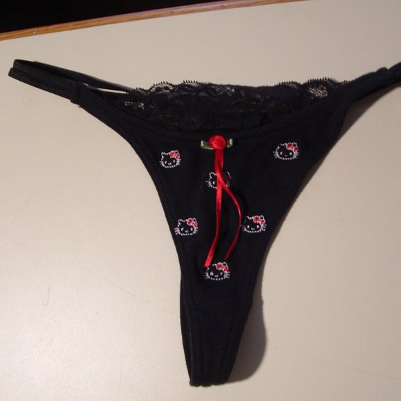 Hello Kitty Thong Pantie Hello Kitty Sanrio thong - Picture 7 of 12